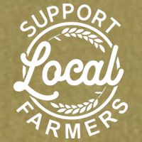 Support Your Local Farmer Grain Garment-Dyed Women's Muscle Tee