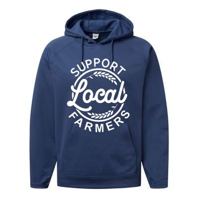 Support Your Local Farmer Grain Performance Fleece Hoodie