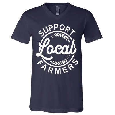Support Your Local Farmer Grain V-Neck T-Shirt