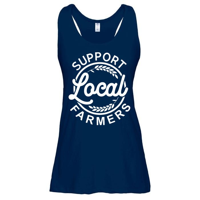 Support Your Local Farmer Grain Ladies Essential Flowy Tank