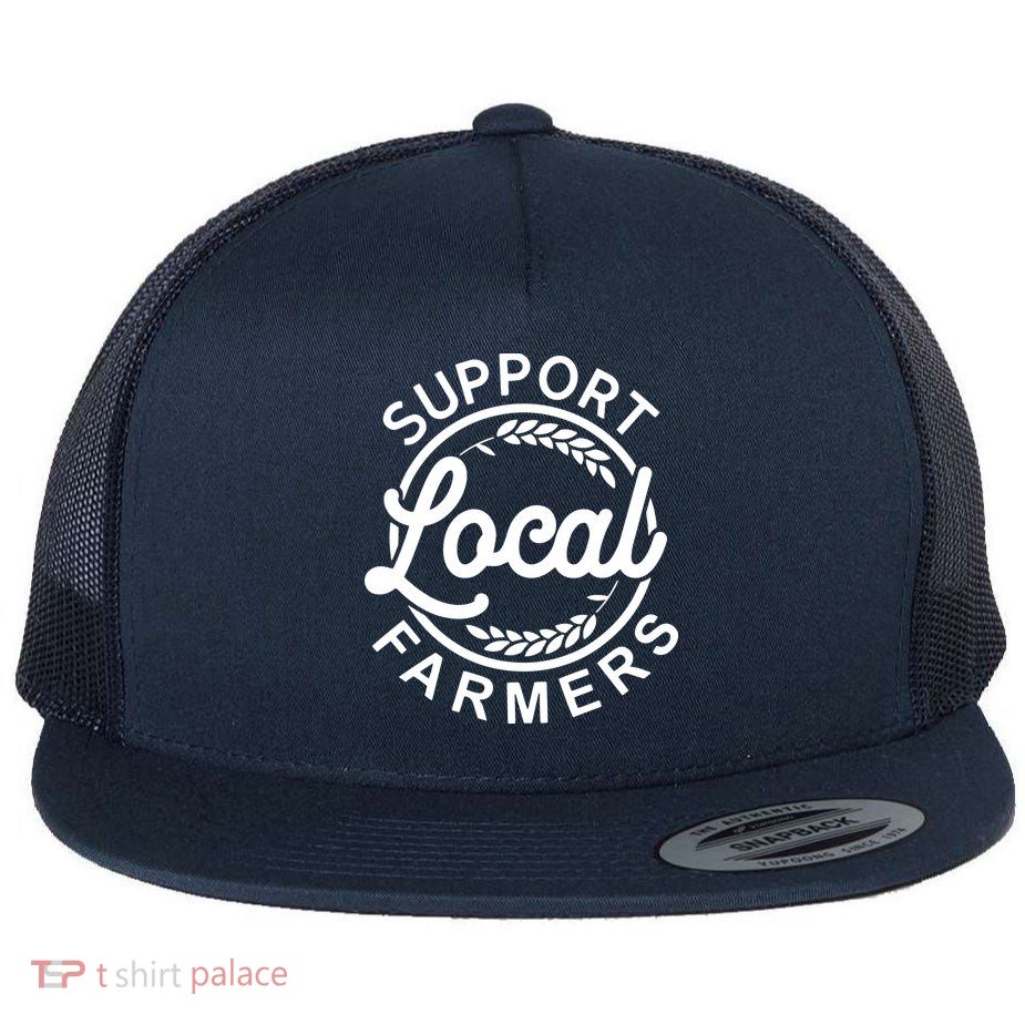Support Your Local Farmer Grain Flatbill Hat