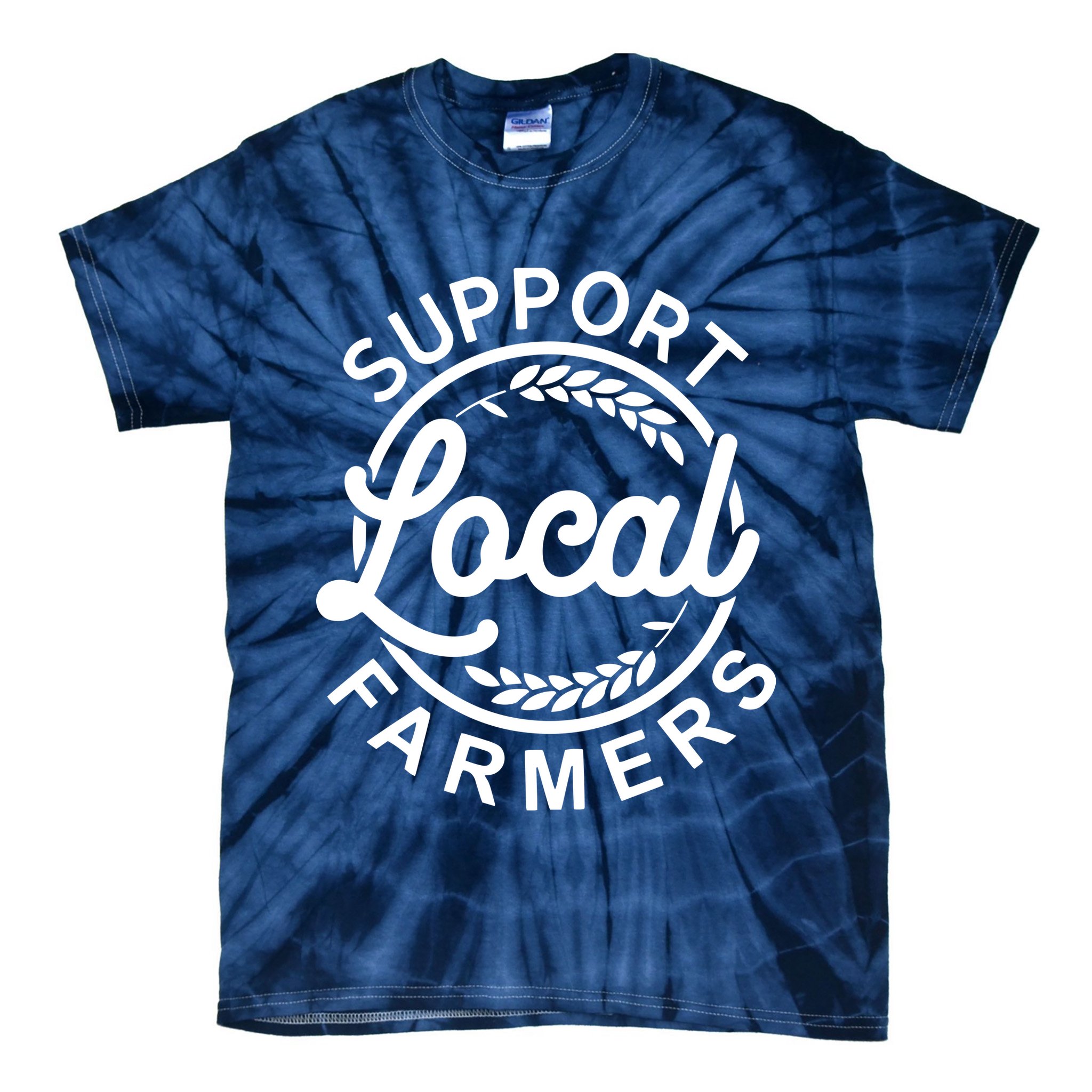 Support Your Local Farmer Grain Tie-Dye T-Shirt