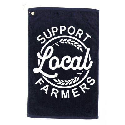 Support Your Local Farmer Grain Golf Towel