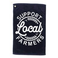 Support Your Local Farmer Grain Golf Towel