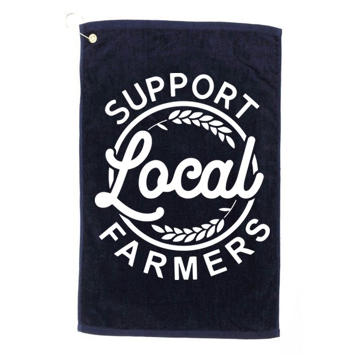 Support Your Local Farmer Grain Golf Towel