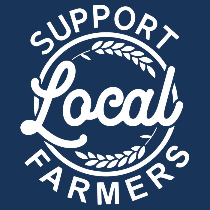 Support Your Local Farmer Grain Short Acrylic Beanie