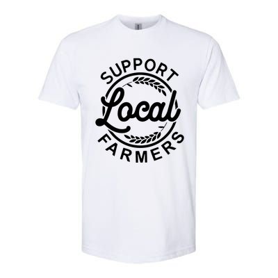 Support Your Local Farmer Grain Softstyle® CVC T-Shirt