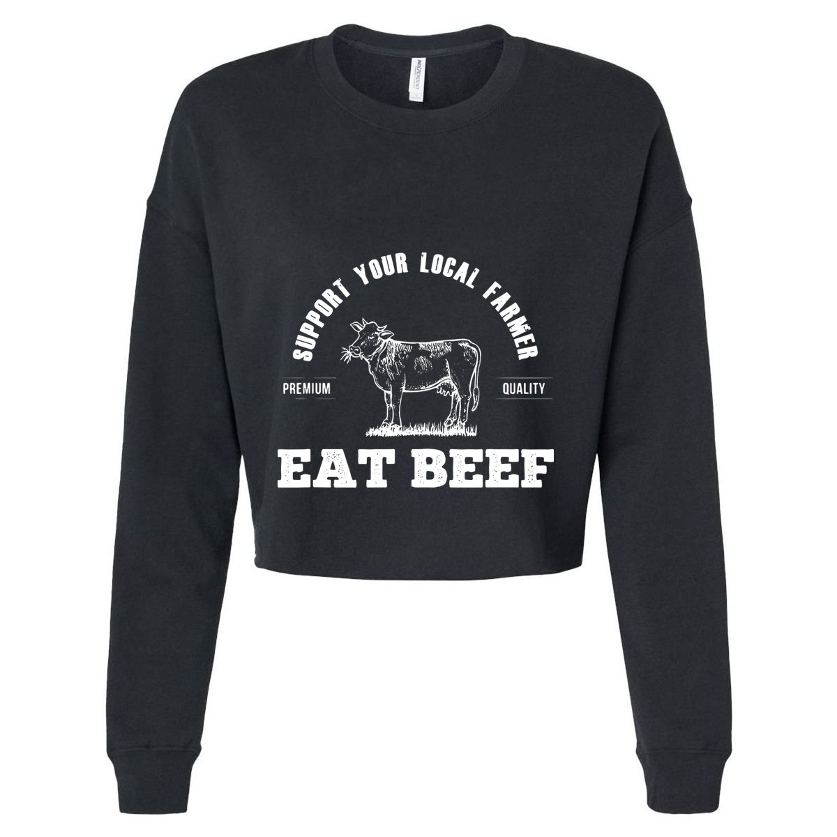 Support Your Local Farmer Eat Beef Farm Farming Gift Sustainable Bucket Hat