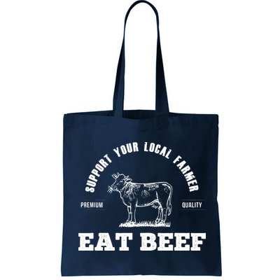 Support Your Local Farmer Eat Beef Farm Farming Gift Bag
