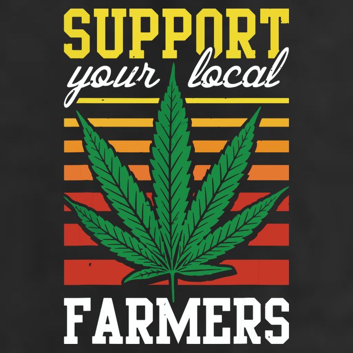Support Your Local Farmers Cannabis Leaf Weed THC Marijuana Tumbler