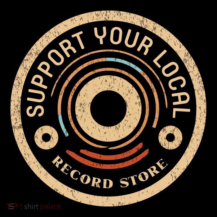 Support Your Local Record Store Hoodie