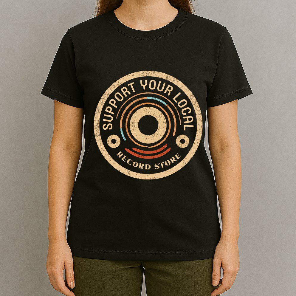 Support Your Local Record Store T-Shirt