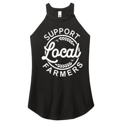 Support Your Local Farmer Grain For Men Women Funny Women’s Perfect Tri Rocker Tank