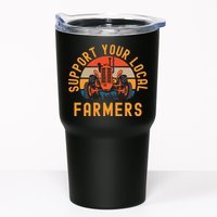 Support Your Local Farmers Farm And Ranch Life Tractor Tumbler
