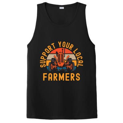 Support Your Local Farmers Farm And Ranch Life Tractor PosiCharge Competitor Tank