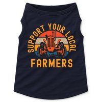 Support Your Local Farmers Farm And Ranch Life Tractor Doggie Tank