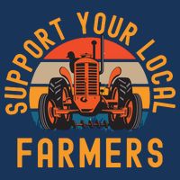 Support Your Local Farmers Farm And Ranch Life Tractor Button