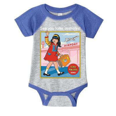 See You Later Assholes Infant Baby Jersey Bodysuit