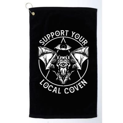 Support Your Local Coven Platinum Collection Golf Towel