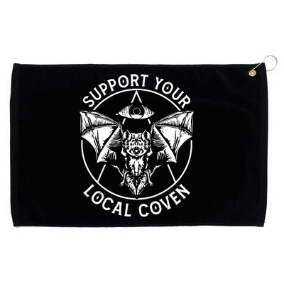 Support Your Local Coven Grommeted Golf Towel