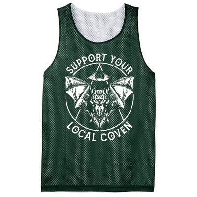 Support Your Local Coven Mesh Reversible Basketball Jersey Tank