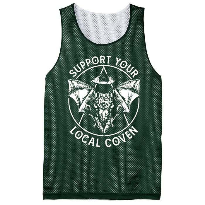 Support Your Local Coven Mesh Reversible Basketball Jersey Tank