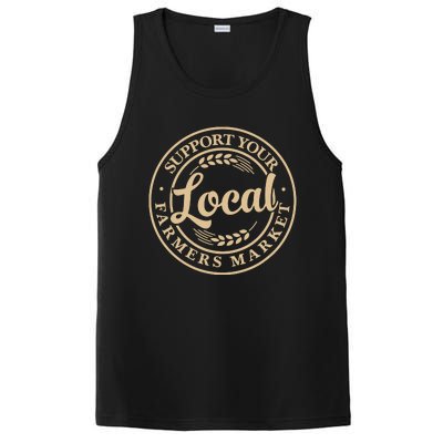 Support Your Local Farmers Market Design PosiCharge Competitor Tank