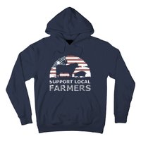 Support Your Local Farmers Pride Farm Country Hoodie