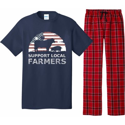 Support Your Local Farmers Pride Farm Country Pajama Set