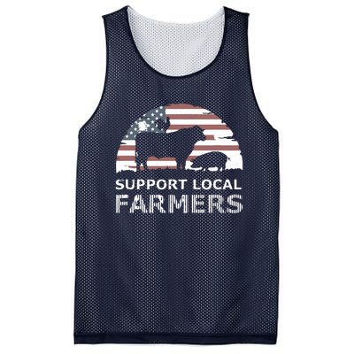 Support Your Local Farmers Pride Farm Country Mesh Reversible Basketball Jersey Tank