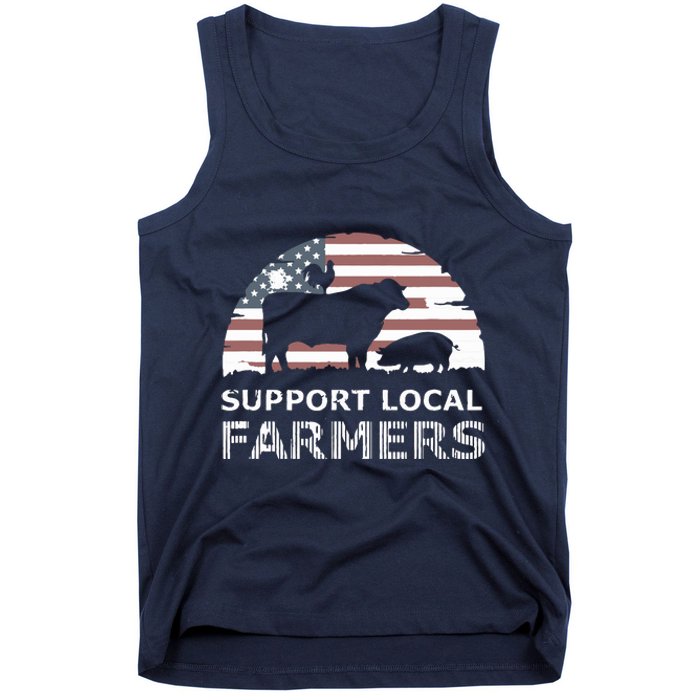 Support Your Local Farmers Pride Farm Country Tank Top