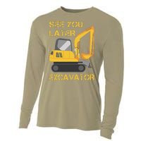 See You Later Excavator Cooling Performance Long Sleeve Crew