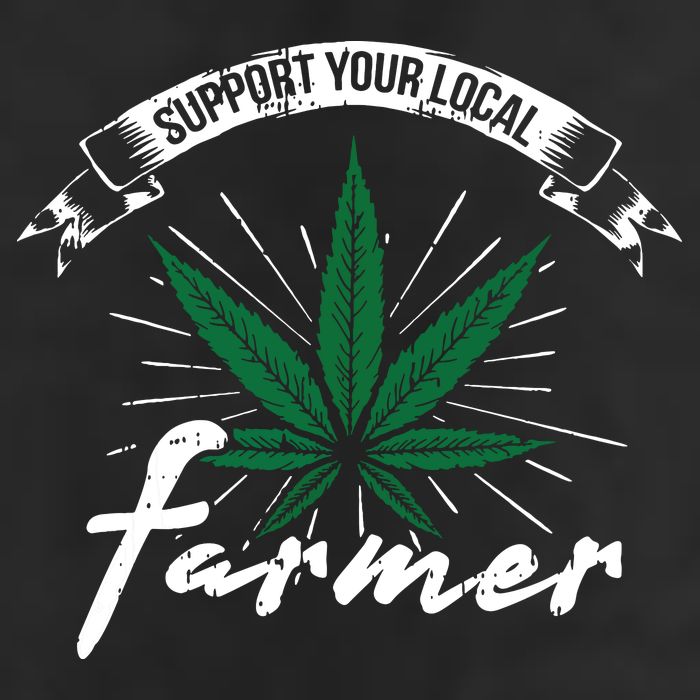 Support Your Local Weed Farmer Funny Cannabis Marijuana Gift 11oz C Handle Ceramic Mug