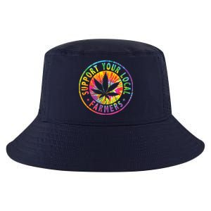 Support Your Local Weed Farmers Cannabis Marijuana Grower Cool Comfort Performance Bucket Hat