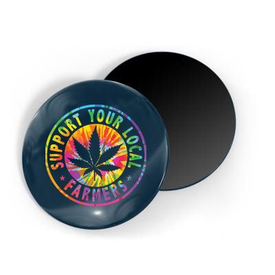 Support Your Local Weed Farmers Cannabis Marijuana Grower Magnet