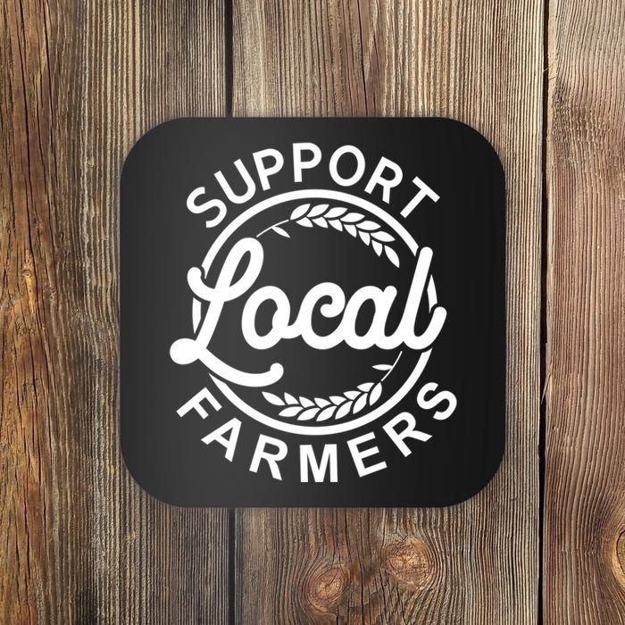 Support Your Local Farmer Grain Gift Coaster