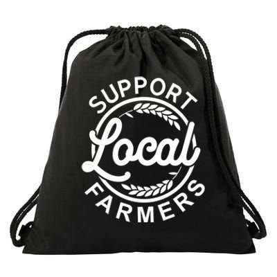 Support Your Local Farmer Grain Gift Drawstring Bag