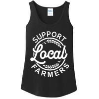 Support Your Local Farmer Grain Gift Ladies Essential Tank