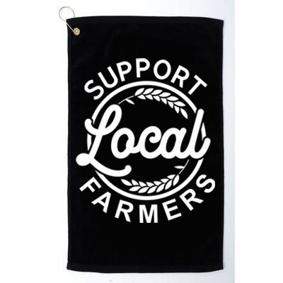 Support Your Local Farmer Grain Gift Platinum Collection Golf Towel