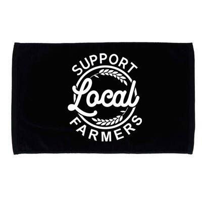 Support Your Local Farmer Grain Gift Microfiber Hand Towel