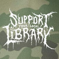 Support Your Local Library Metal Theme Legacy Tie Dye Trucker Hat