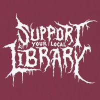 Support Your Local Library Metal Theme 16oz Travel Tumbler