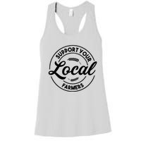 Support Your Local Farmer Women's Racerback Tank