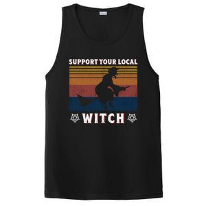 Support Your Local Witch Coven Gift PosiCharge Competitor Tank