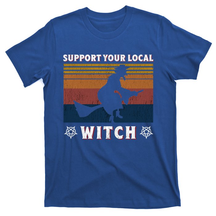 Support Your Local Witch Coven Gift T-Shirt