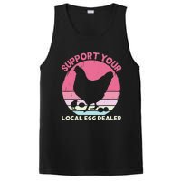 Support Your Local Egg Dealer Farmer Chicken Egg Lover PosiCharge Competitor Tank