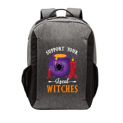 Support Your Local Witches Halloween Wiccan Witchcraft Gift Vector Backpack