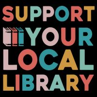 Support Your Local Library Book Lovers Librarian Retro Baby Bodysuit
