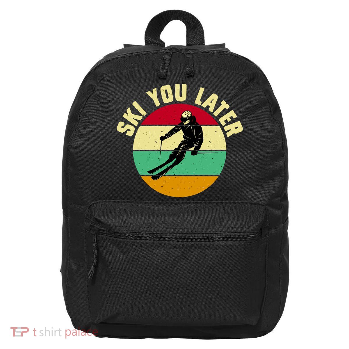 Ski You Later Funny Skiing 16 in Basic Backpack