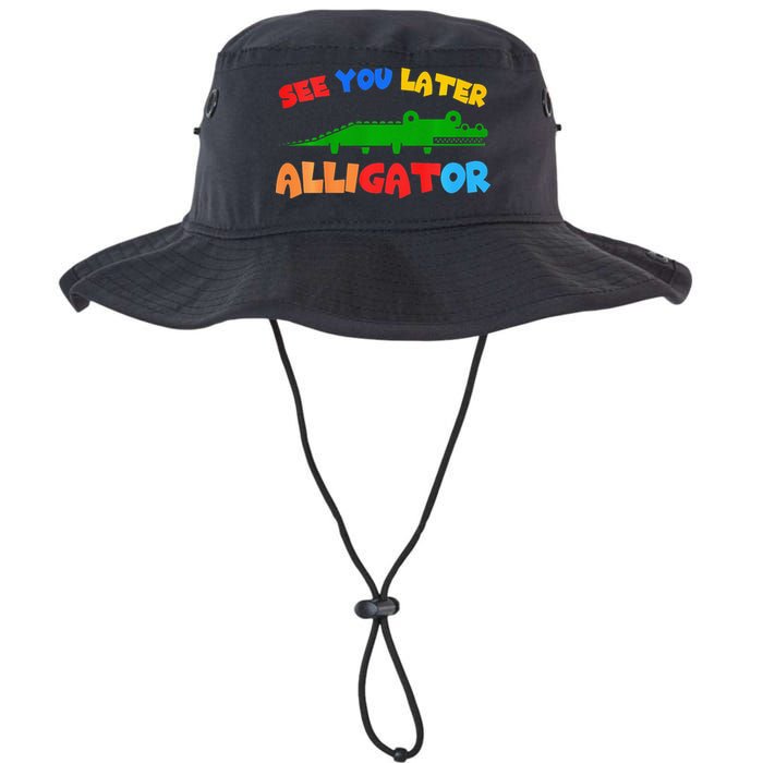 See You Later Alligator Crocodile Gator Funny Bucket Hat
